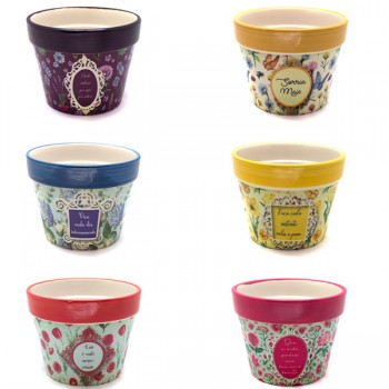 VASO EM CERAMICA PQ REF:65091-S