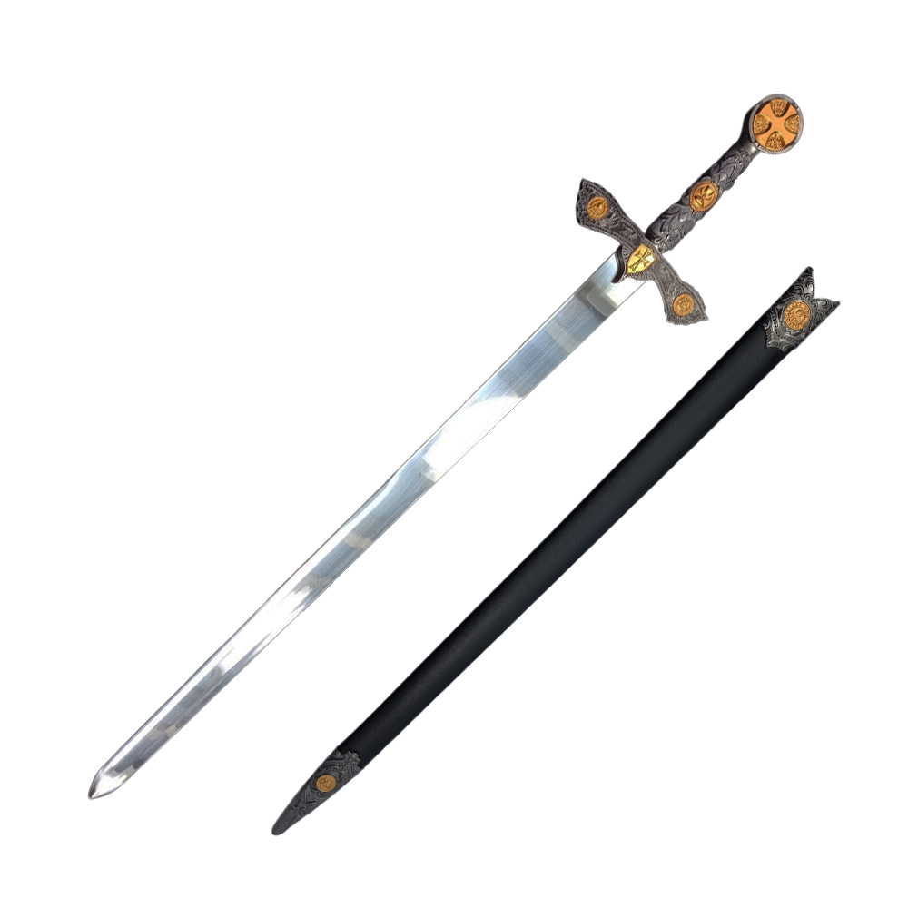 ESPADA MEDIEVAL COM LÂMINA SEM CORTE REF: PFL16900