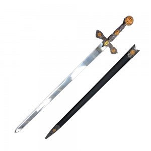 ESPADA MEDIEVAL COM LÂMINA SEM CORTE REF: PFL16900