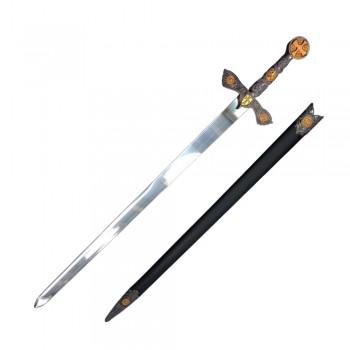 ESPADA MEDIEVAL COM LÂMINA SEM CORTE REF: PFL16900