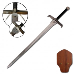 ESPADA MEDIEVAL COM LÂMINA SEM CORTE  REF: PFL18926