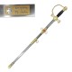 ESPADA CERIMONIAL SEM CORTE EM METAL REF: PFL15902
