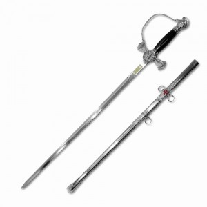 ESPADA CERIMONIAL SEM CORTE EM METAL REF: PFL16938-1