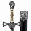 ADAGA DECORATIVA COM LÂMINA SEM CORTE EM METAL REF: PFL9166 