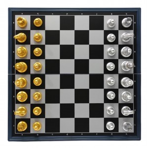 JOGO XADREZ MAGNÉTICO EM PLÁSTICO 25X25 REF: 3810A-P