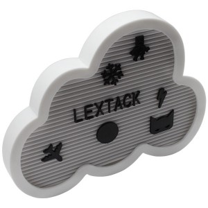 QUADRO LETREIRO DE NUVEM 