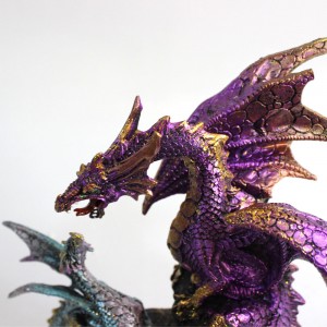 DRAGÃO DECORATIVO EM RESINA REF: PW150011-11