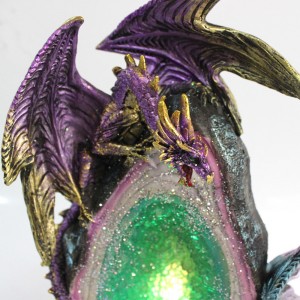 DRAGÃO DECORATIVO EM RESINA REF: PW140222-11