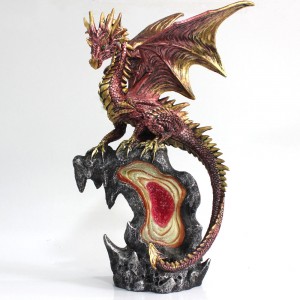 DRAGÃO DECORATIVO EM RESINA REF: PW106552-5
