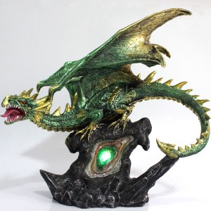 DRAGÃO DECORATIVO EM RESINA REF: PW106566-7