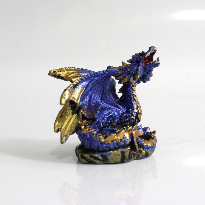 DRAGÃO COM CASTELO DECORATIVO EM RESINA REF: PW170027 DRAGÃO COM CASTELO DECORATIVO EM RESINA REF: PW170027