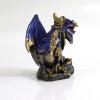 DRAGÃO COM CASTELO DECORATIVO EM RESINA REF: PW170027 DRAGÃO COM CASTELO DECORATIVO EM RESINA REF: PW170027
