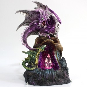 DRAGÃO DECORATIVO EM RESINA REF: PW180605-11