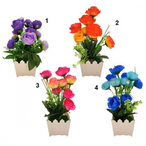 VASO COM PLANTA PERMANENTE EM PLÁSTICO REF: HB179 VASO COM PLANTA PERMANENTE EM PLÁSTICO REF: HB179