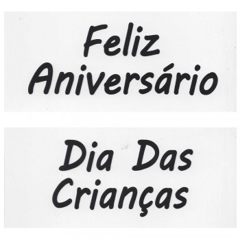 LETRAS PARA PLACA 