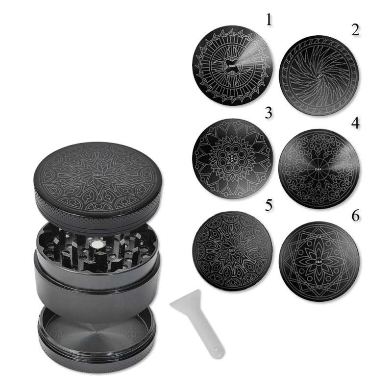 DICHAVADOR DE FUMO MODELO MANDALA EM METAL REF: DKX-2 DICHAVADOR DE FUMO MODELO MANDALA EM METAL REF: DKX-2