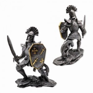 SAMURAI DECORATIVO DE MESA EM RESINA REF: WS1932