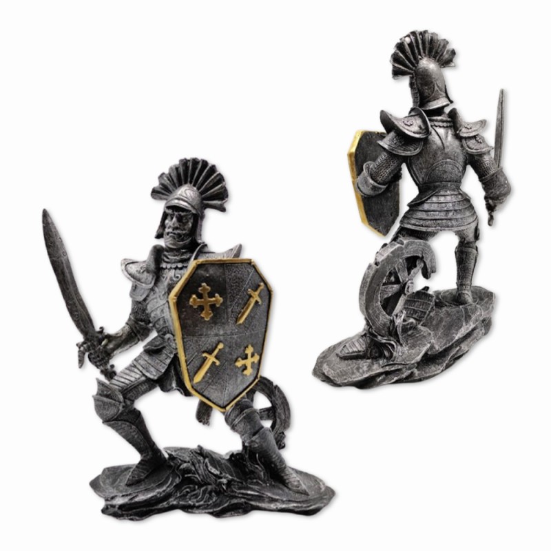 SAMURAI DECORATIVO DE MESA EM RESINA REF: WS1932