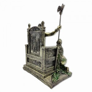 ENFEITE DECORATIVO MODELO ZEUS E HERA EM RESINA REF: SDK415