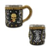 CANECA MEDIEVAL MODELO CAVEIRA EM RESINA 450ML REF: 689B CANECA MEDIEVAL MODELO CAVEIRA EM RESINA 450ML REF: 689B