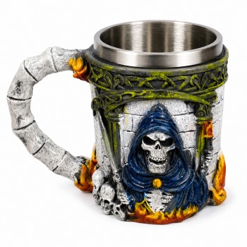 CANECA CAVEIRA COM ALCA 450ML