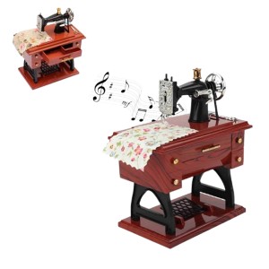 CAIXA DE MÚSICA MODELO MÁQUINA DE COSTURA REF: AP1010 CAIXA DE MÚSICA MODELO MÁQUINA DE COSTURA REF: AP1010