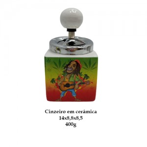 CINZEIRO QUADRADO EM CERÂMICA MOD 2 REF: 1038 CINZEIRO QUADRADO EM CERÂMICA MOD 2 REF: 1038