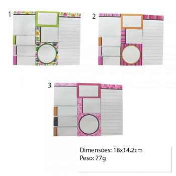 KIT BLOCO PARA ANOTACOES REF:AP23988-10