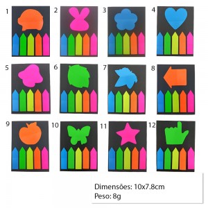 KIT COM 6 BLOCOS PARA ANOTACAO REF: AP23988-12 KIT COM 6 BLOCOS PARA ANOTACAO REF: AP23988-12