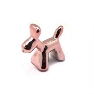 ENF.DE CERAMICA P/DEC.MESA MOD. CACHORRO ROSE ENF.DE CERAMICA P/DEC.MESA MOD. CACHORRO ROSE