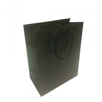 SACOLA PAPEL P/ PRESENTES COR: PRETO