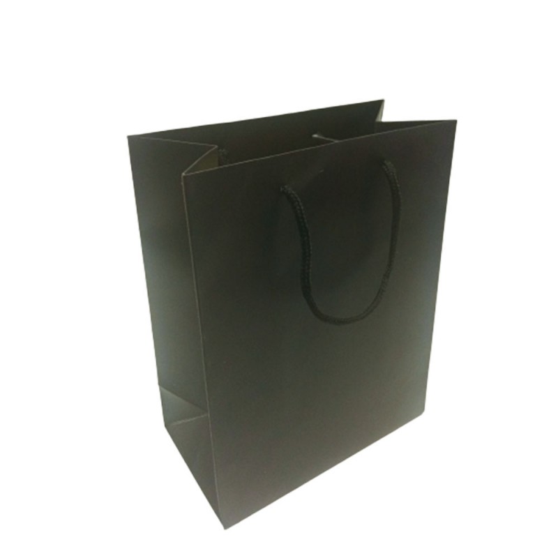 SACOLA PAPEL P/ PRESENTES COR: PRETO
