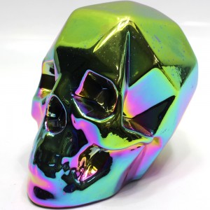 CRANIO DECORATIVO EM CERAMICA CRANIO DECORATIVO EM CERAMICA