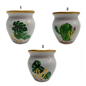 VASO DECORATIVO EM CERAMICA REF: G0478-8 VASO DECORATIVO EM CERAMICA REF: G0478-8