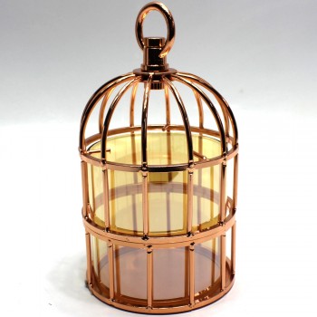 PORTA VELAS DECORATIVO EM METAL MODELO GAIOLA PORTA VELAS DECORATIVO EM METAL MODELO GAIOLA