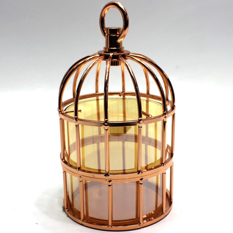 PORTA VELAS DECORATIVO EM METAL MODELO GAIOLA PORTA VELAS DECORATIVO EM METAL MODELO GAIOLA