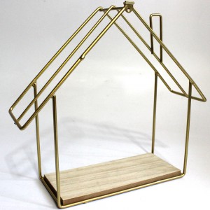 ENFEITE DECORATIVO EM METAL E MDF