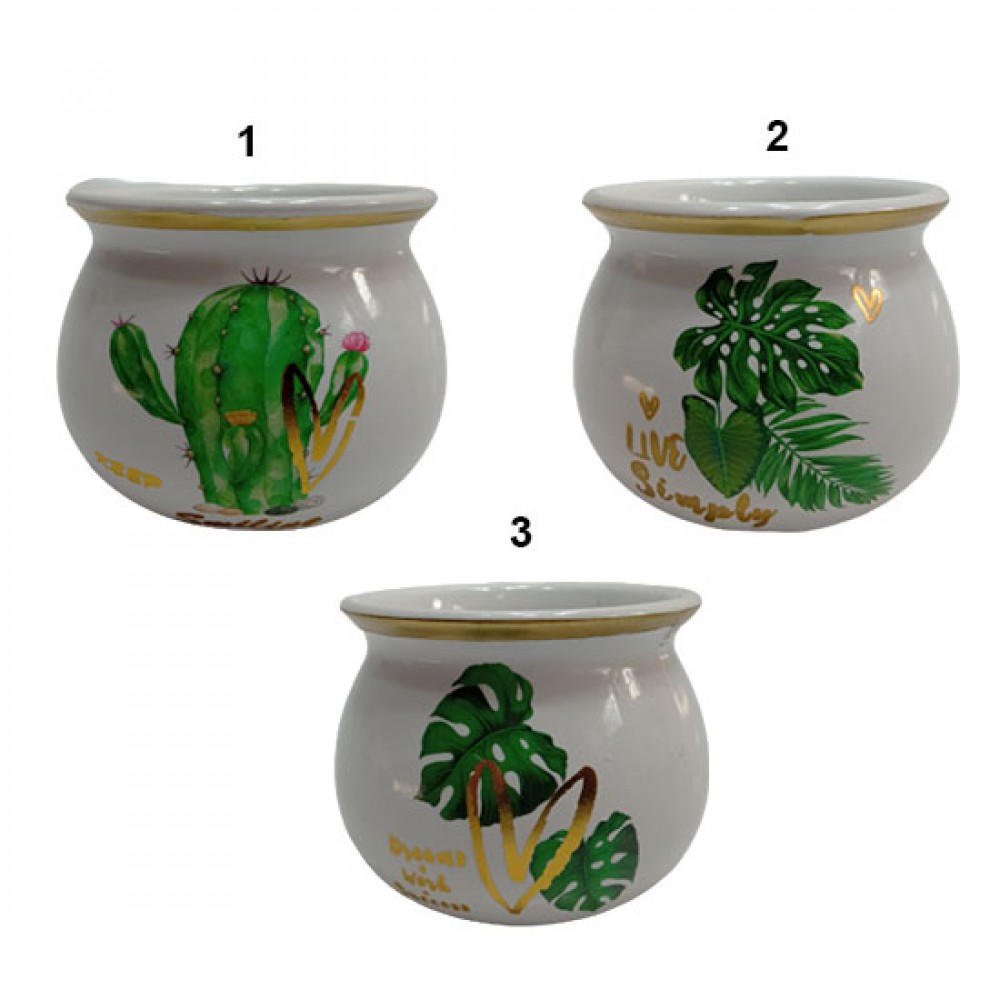 VASO DECORATIVO EM CERAMICA REF: AP202-8