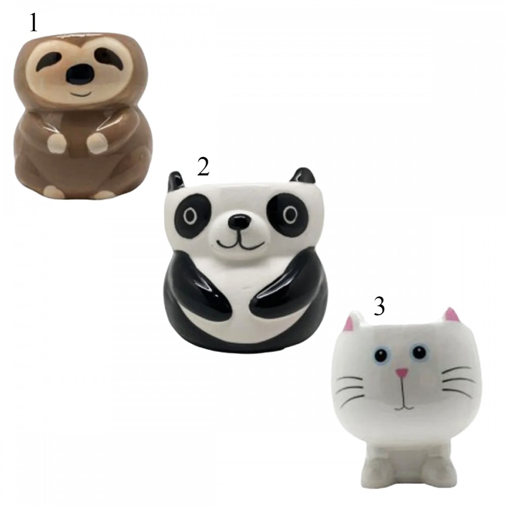 CACHEPOT DECORATIVO DE CERÂMICA REF: AP193011