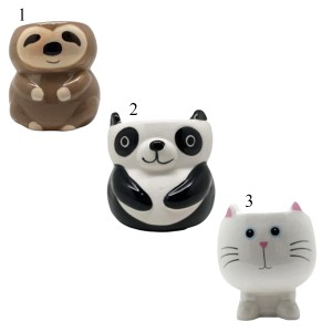 CACHEPOT DECORATIVO DE CERÂMICA REF: AP193011