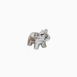 CERAMICA MODELO ELEFANTE  MEDIO PRATA