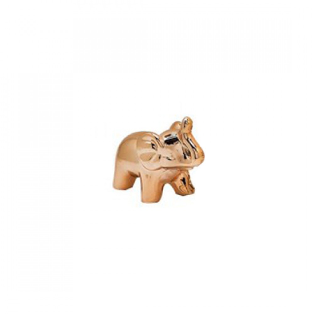 CERAMICA MODELO ELEFANTE  MEDIO ROSE