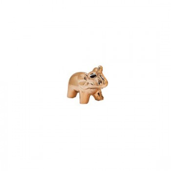 CERAMICA ELEFANTE PEQUENO ROSE
