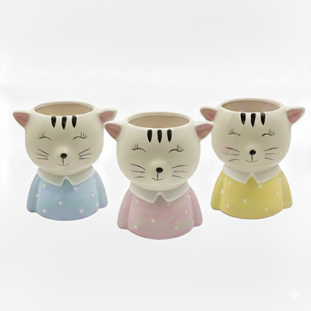 ENFEITE DECORATIVO PARA PLANTAS DE CERÂMICA REF: AP6882-2147