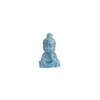 ENFEITE CERAMICA DEC. ESTATUA BUDA AZUL ENFEITE CERAMICA DEC. ESTATUA BUDA AZUL