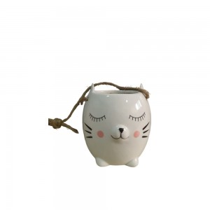 CACHEPOT DECORATIVO CERAMICA P/PLANTA *UNIDADE* REF:AP108-RP