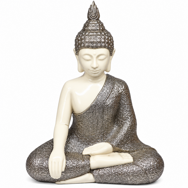 ENFEITE DE CERAMICA MODELO BUDA REF: XY-82646AB