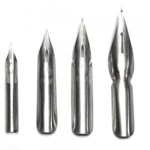 KIT CONT. 4 PONTAS EM METAL P/ESCRITA ARTISTICA REF: 566-4