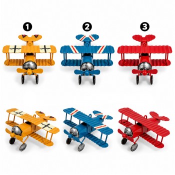 ENFEITE DECORATIVO MODELO AVIÃO MONOMOTOR REF: 20167-C ENFEITE DECORATIVO MODELO AVIÃO MONOMOTOR REF: 20167-C