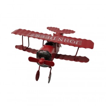 ENFEITE DECORATIVO MODELO AVIÃO MONOMOTOR  REF: 20167-C